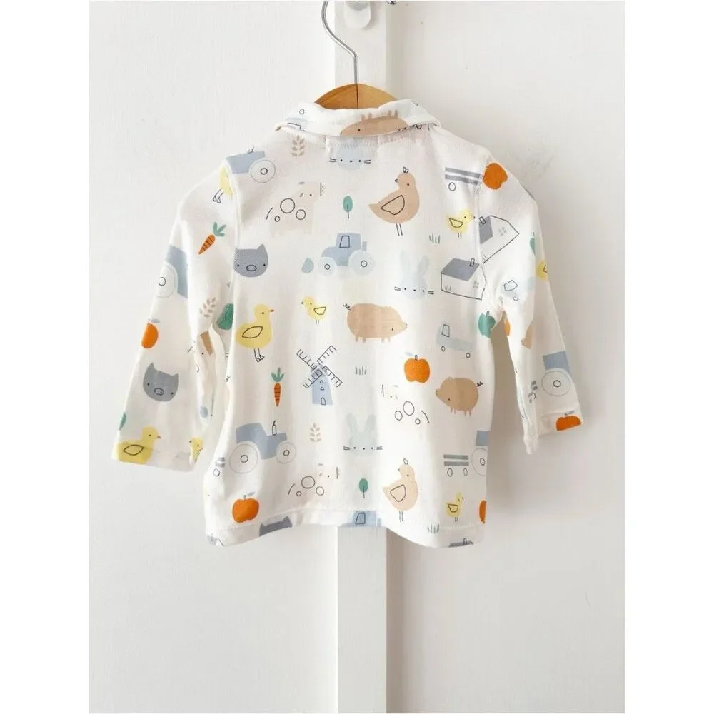 ANGEL DEAR white polo shirt